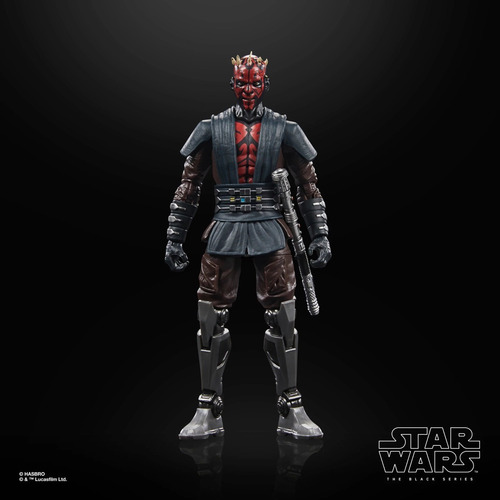 Figura Darth Maul Star Wars The Clone Wars - Black Series