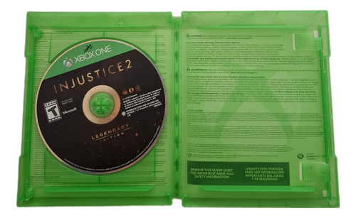 Injustice 2 Legendary Edition / Xboxone / *gmsvgspcs* (Reacondicionado)