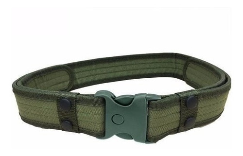 Cinturon Tactico Militar Camping Color Verde D3041