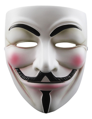 Máscara De Cosplay De Resina De Guy Fawkes Anónimo, A