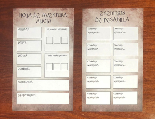 Pack Alicia Pais Pesadillas - Dragon Azul - Libro Juego Rol