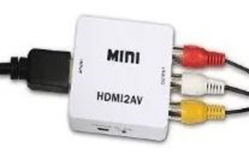 Convertidor Conversor Adaptador Hdmi + Sonido A Rca, Stock !