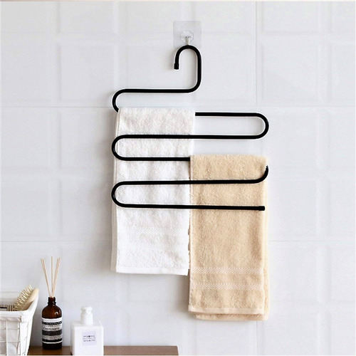 Kit 4x Cabide Aberto Calças Vestidos 5 Espaços Organizador | Mercado Livre