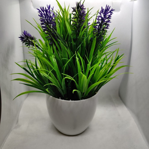 Suculenta Artificial Arbusto Con Maceta