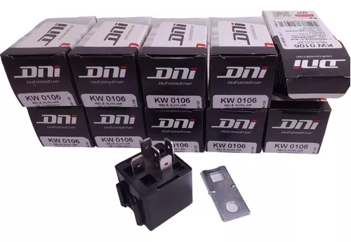comprar Mini Relay Universal 12v 5 Terminales Dni 0106 Brasil X10pzs