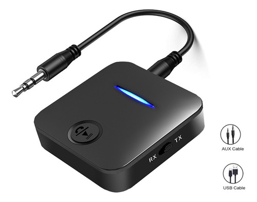 Transmisor Y Receptor Bluetooth 5.0, Llamada Manos Libres, B