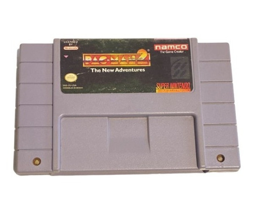 Videojuego Pac-man 2 Para Super Nintendo Usado Pacman Snes