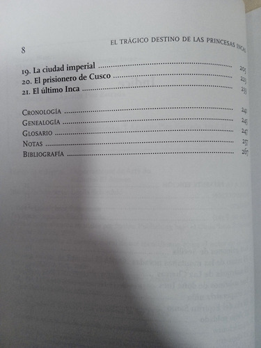 El Trágico Destino De Las Princesas Incas./ Stuart Stirling (Usado)