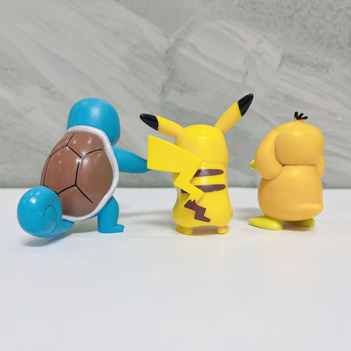Set De 6 Figuras De Muñecos De Colección Pokémon