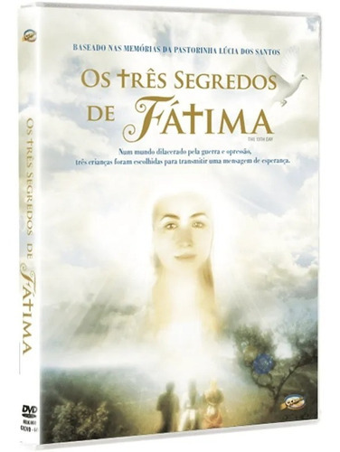 Os Três Segredos De Fátima - Dvd - Filipa Fernandes - Memórias Da Irmã Lúcia