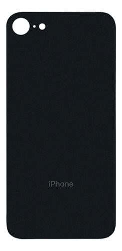 Tapa Trasera Vidrio Compatible Con iPhone 8 Con Logo