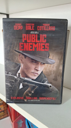 Dvd --public Enemies / Enemigos Publicos (Usado)