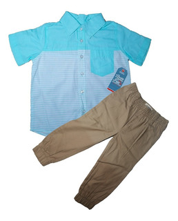 Pantalon Algodón Invierno Niño Verde Oscuro Pantalon Algodón Invierno Niño Verde Oscuro