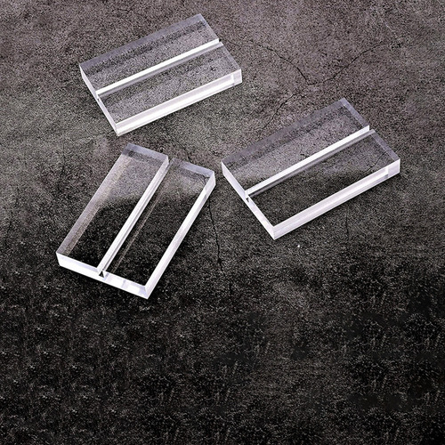 Soporte De Oficina Con Base Acrílica Para Tarjetas, 8 Unidad