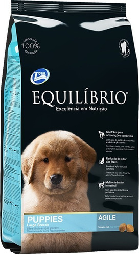 Racion Perros Equilibrio Cachorros Tamaño Grande - 15 + 3kg 