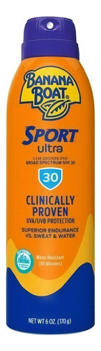 Protetor Solar Spray Banana Boat Sport Ultra 30 Spf 170g