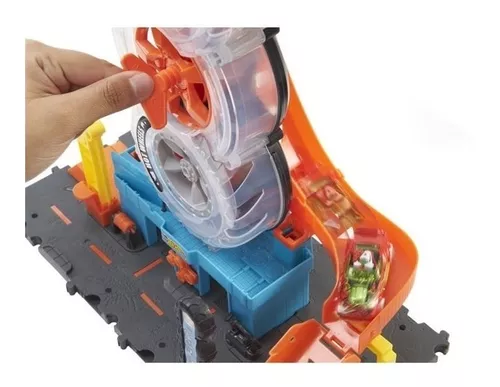 PISTA HOT WHEELS CITY CONJ DOWNTOWN LOJA DE HAMBÚRGUER FMY95 - Star Brink  Brinquedos