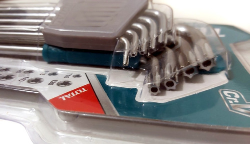 Imagen 3 de 5 de Juego Llaves Torx 9 Piezas Total Uso Profesional