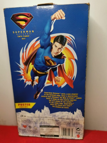 Barbie Lois Lane De Superman (Usado)