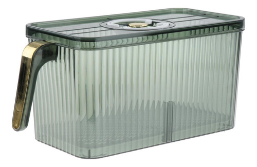 Contenedor Organizador Con Tapa Freshness, Grande, Verde