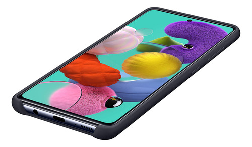Capa De Telefone Samsung Galaxy A51 Soft Touch De Silicone P