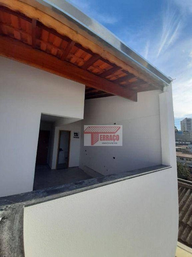Imagem 10 de 13 de Cobertura Com 2 Dormitórios À Venda, 46 M² Por R$ 398.000,00 - Vila Apiaí - Santo André/sp - Co0733