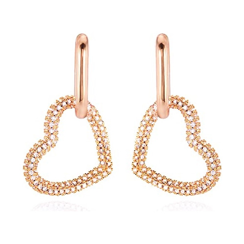 Aretes Chapados En Oro De 14 Quilates Para Mujer