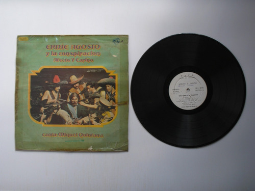 Lp Vinilo Ernie Agsoto Y La Conspiracion Afecto Y Cariño1976