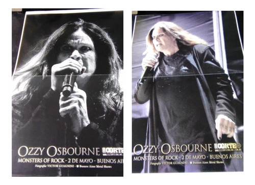 Posters Dobles Heavy Metal El Corte 30x40 Por Unidad (Usado)