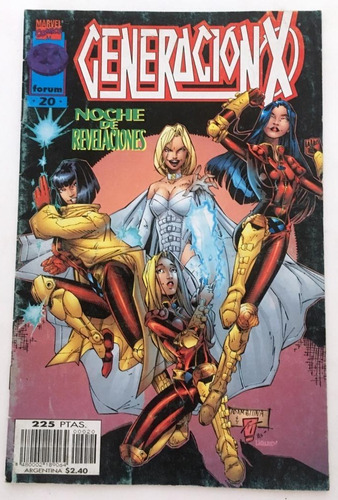 Comic Marvel: Generación X #20. Editorial Forum