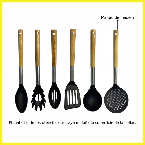 Hogar: Set de utensilios de cocina X6