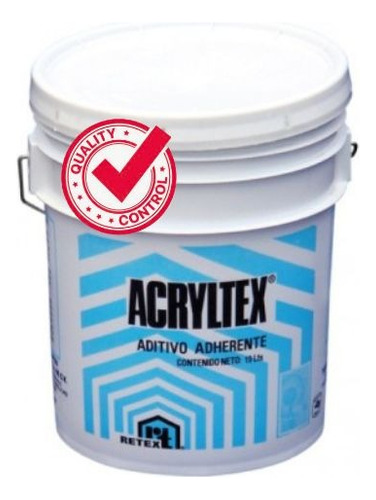 Retex Acryltex Aditivo Acrílico Adherente Para Concretos 19l