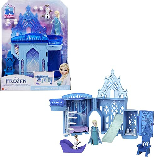 Disney Frozen Toys, Elsa Stackable Castle Doll House Plays