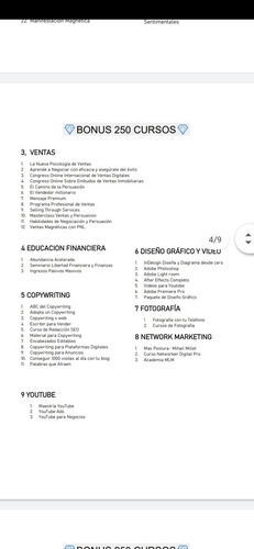 Pack De 500 Cursos Para Emprendedores, Marketing Digital.