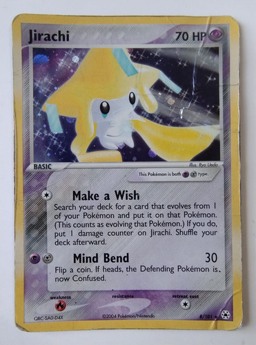 Jirachi (holo)  - Ex Hidden Legends - Carta Pokemon 