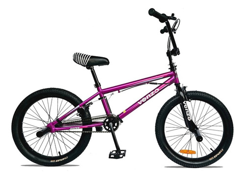 Bicicleta Bmx Freestyle Unisex- S Todo El Perú Color Violeta