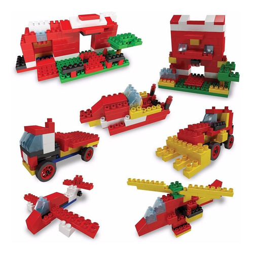Blocky Balde Ciudad 100 Piezas