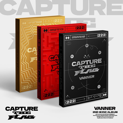 Vanner - 2nd Mini Album Capture The Flag (3cd Set Ver)