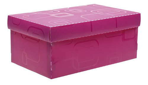 Caixa Organizadora Mini Sapato Dello Rosa
