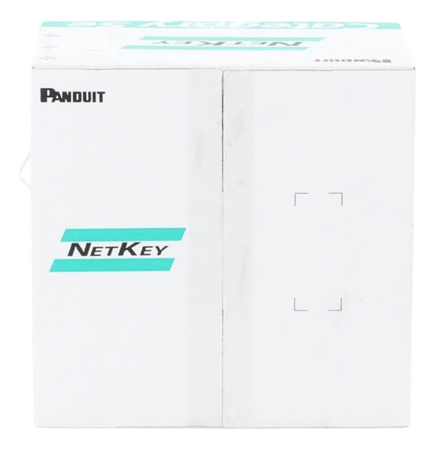 Bobina Panduit 305m Cat 5e Utp Netkey Gris Clar Nuc5c04ig-ce