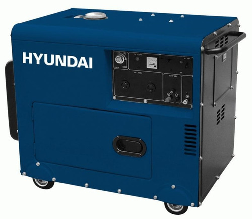 Generador Diesel Hyundai Monofasico 8000w Insonorizado