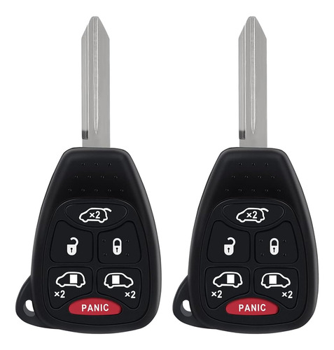 Keyless Entry Remote Key Fob 2pcs Uncut 315mhz   Fit Fo...