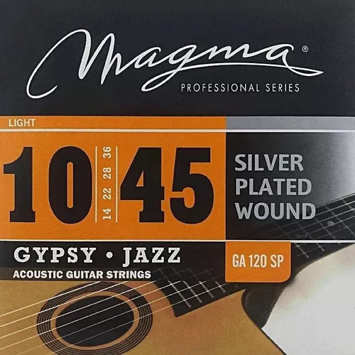 JEU 6 CORDES GUITARE ACOUSTIQUE D'ADDARIO GYPSY JAZZ EJ83L LIGHT