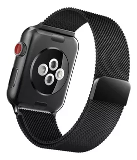 Correa Acero X-doria Compatible Con Apple Watch 41mm Negro