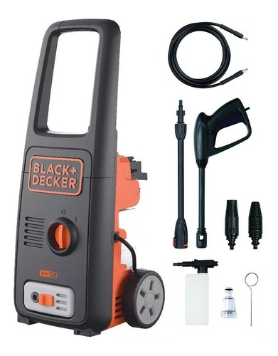 Hidrolavadora Black Decker Bw15 120 Bar Espumero Accesorios