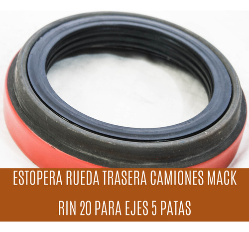 Estopera De Rueda Trasera Mack Rin 20 5 Patas Cinco 370022