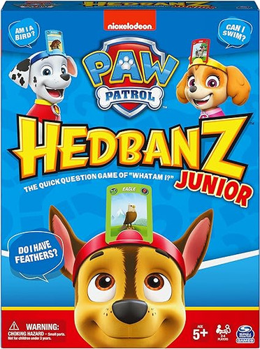 Spin Master Games Hedbanz Junior Paw Patrol Juego De Mesa