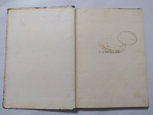 Caminito Antiguo Libro De Lectura 1° Mercado Vera Crespillo (Usado)