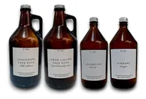 Comprar 2 Growlers Y 2 Botellones Lavadero Laundry Limpieza Etiq B