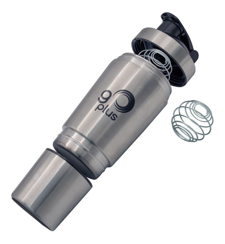Iron Shaker Go Plus Premium Fitness 500 Ml Plateado